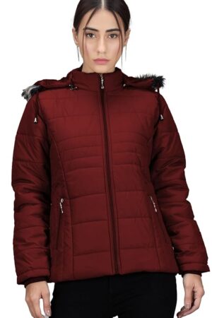 ORIEXFABB Girls/Women winter wear quilted jacket-93