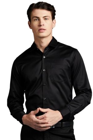 Symbol Premium Men's Wrinkle-Resistant Regular Fit Cotton Formal Shirt